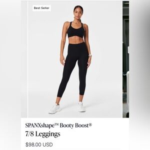 Black Spanx leggings